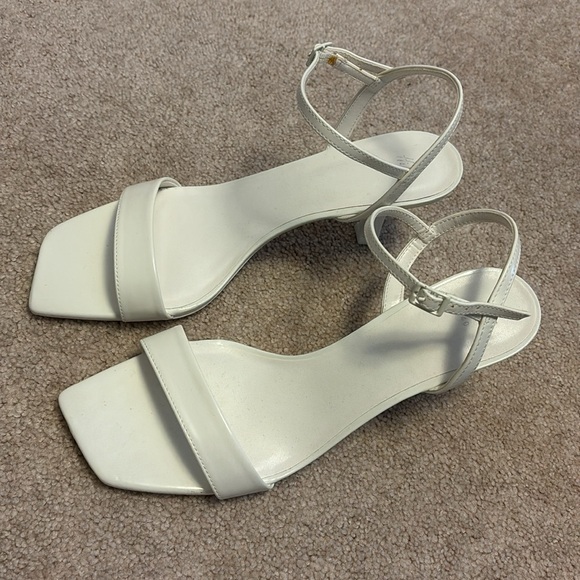 H&M white heels size 9 - Picture 2 of 5